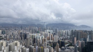 Hong Kong, 18 Haziran 2024 Kowloon üzerinden Kartal Yuvası 'ndan