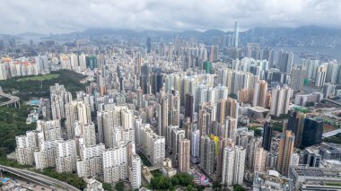 Hong Kong şehri, 18 Haziran 2024 Kowloon Wes şehri.