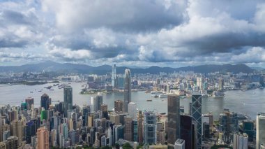 24 Haziran 2024 Hong Kong Panoramik Manzarası