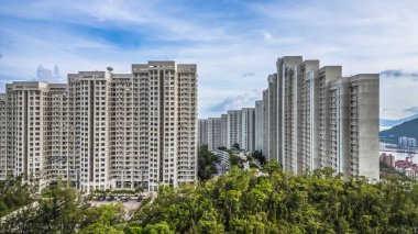 25 Haziran 2021 WONDERLAND VILLAS yolu, Kwai tsing District Hong Kong