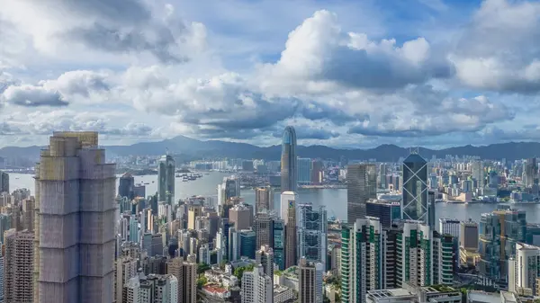 Stock image June 24 2024 a central district Panoramic View of Hong Kong