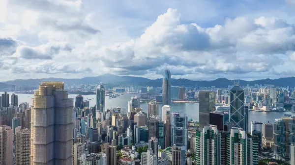 Stock image June 24 2024 a central district Panoramic View of Hong Kong