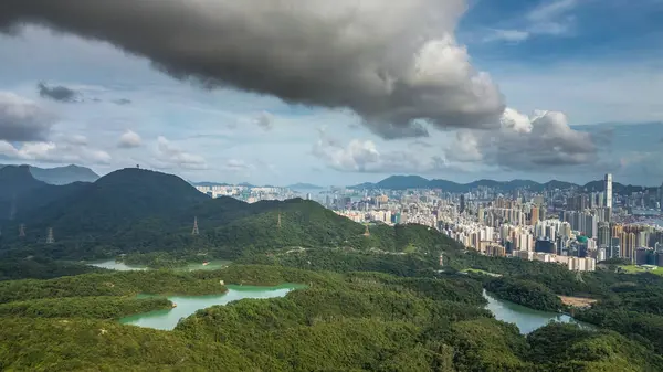 stock image June 22 2024 cityscape Kowloon, Kam Shan Country Park, Hong Kong