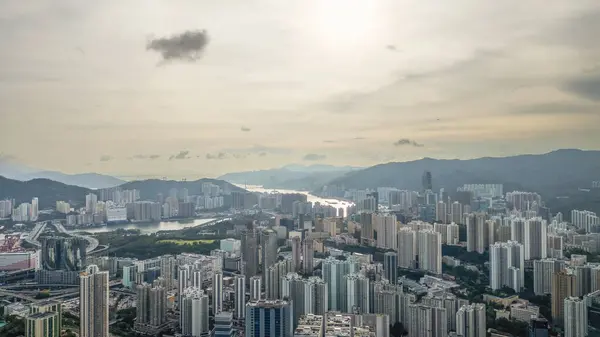 stock image a Bustling Urban Scene in Kwai Fong June 22 2024