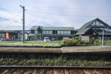 15 Mayıs 2024 Fukuoka 'da Japon köy manzarası