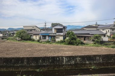 15 Mayıs 2024 Fukuoka 'da Japon köy manzarası