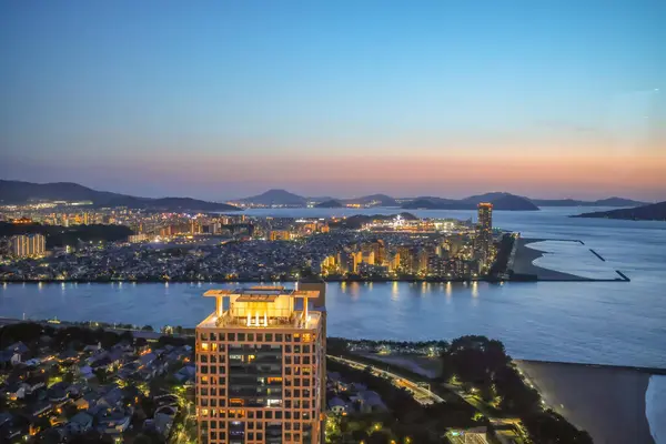 stock image Twilight Over Fukuoka City, Peaceful Fukuoka Skyline May 16 2024