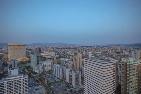 stock image Twilight Over Fukuoka City, Peaceful Fukuoka Skyline May 16 2024