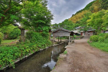 15 Mayıs 2024 Kinrin Gölü nehri, Yufuin japan