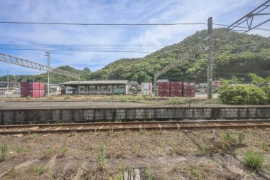 13 Mayıs 2024 Kyushu Manzarası, Demiryolu Trenlerinden Görüş