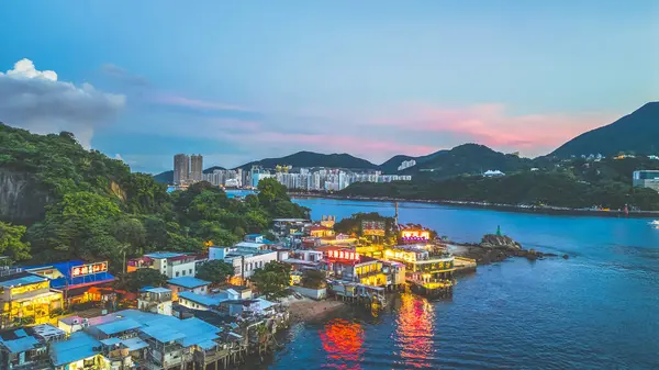 stock image Quaint Ma Wan Village at hong kong June 28 2024