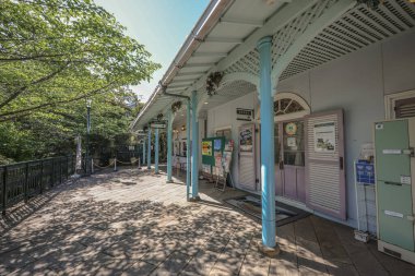 Glover Garden 'ın giriş kapısı 14 Mayıs 2024