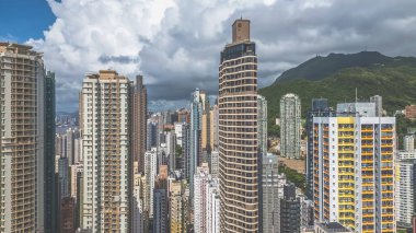 Hong Kong 'daki Kennedy Town Mahallesi, Temmuz 12024