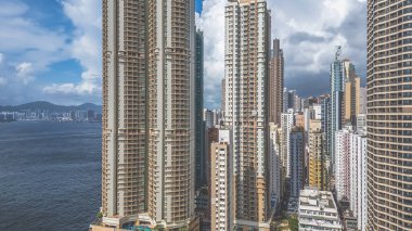 Hong Kong 'daki Kennedy Town Mahallesi, Temmuz 12024