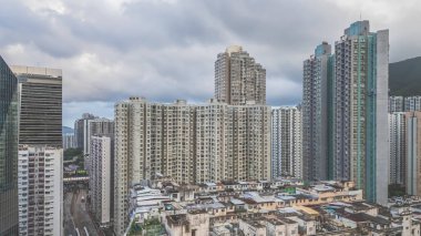 Hong Kong, Quarry Bay 'deki HK City, Temmuz 12024 Konakları