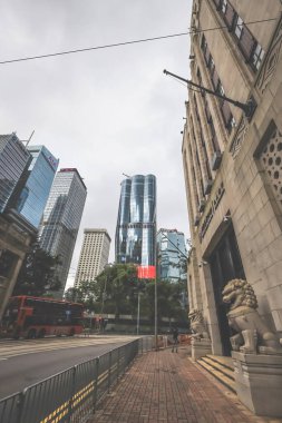 HK, 29 Haziran 2024 Central, Hong Kong Sokak Sahnesi