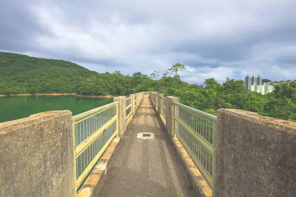 stock image Hong kong , June 29 2024 the landscape of Aberdeen Reservoirs