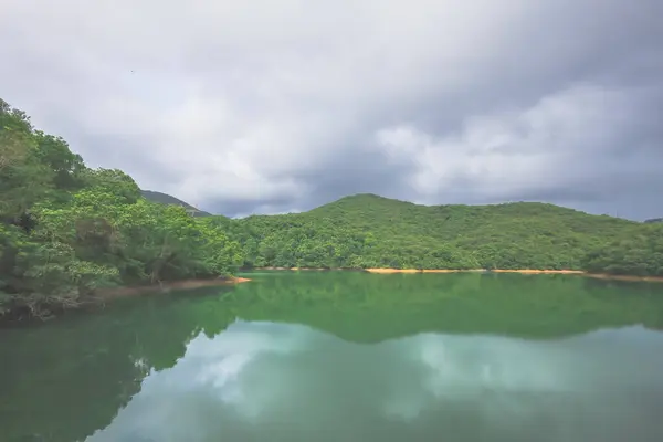 stock image Hong kong , June 29 2024 the landscape of Aberdeen Reservoirs