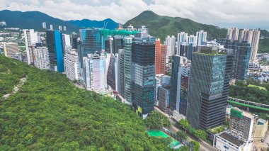 HK 29 Haziran 2024 Wong Chuk Hang Endüstri ve Ticaret Bölgesi