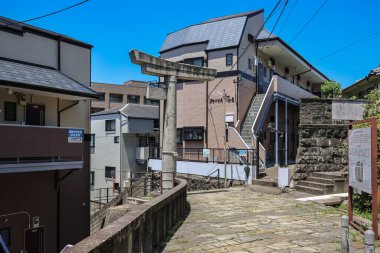 Bir Sanno Tapınağı Tek bacaklı Torii Kapısı 14 Mayıs 2024