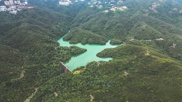 stock image the Serene Aberdeen Reservoirs in Hong Kong June 29 2024