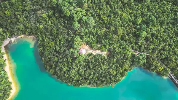 stock image the Serene Aberdeen Reservoirs in Hong Kong June 29 2024