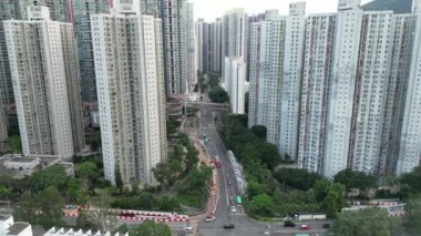 Hong Kong - 7 Temmuz 2024: Po Lam bölgesi Hong Kong 