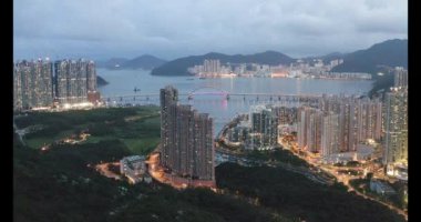 Hong Kong - 25 Haziran 2024: Tseung Kwan O 'da Daireler, Modern Yaşam