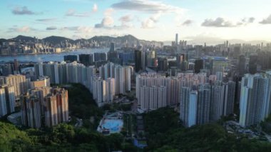 Hong Kong - 6 Temmuz 2024: Ürdün Vadisi, Kowloon, Peninsula 