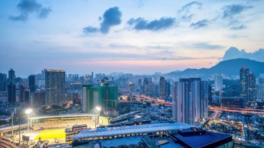 HK şehri 21 Haziran 2024 Kai Tak Spor Parkı Stadyumu İnşaat Altında