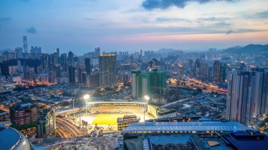 HK şehri 21 Haziran 2024 Kai Tak Spor Parkı Stadyumu İnşaat Altında