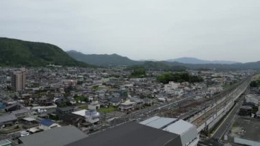 Japonya - 13 Mayıs 2024: Takeo Onsen İstasyonu 'nun yeni yenilenmiş hali