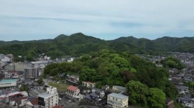 Japonya - 13 Mayıs 2024: Takeo Onsen İstasyonu 'nun yeni yenilenmiş hali