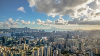 6 Temmuz 2024 Doğu yakasının Kowloon Yarımadası, Hong Kong