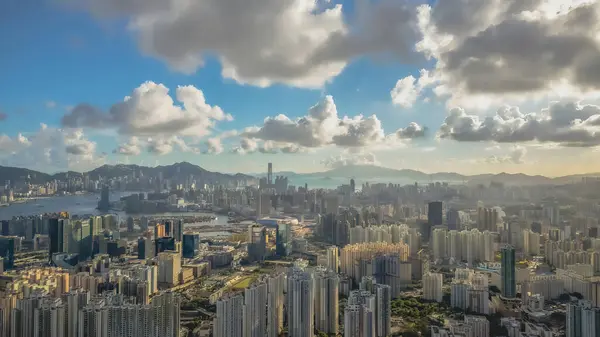 stock image a cityscape of Kwun tong hong kong July 6 2024