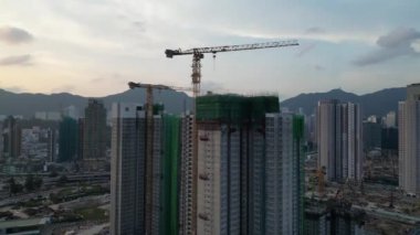 Hong Kong - 21 Haziran 2024: Kai Tak Şehir Geliştirme Bölgesi 