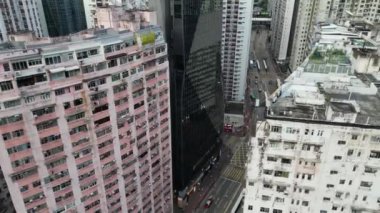 Hong Kong - 1 Temmuz 2024: Quarry Bay 'de Konutlar