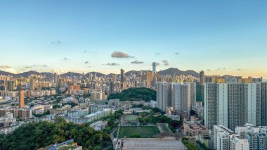 HK şehir manzarası, 5 Temmuz 2024 Shek Kip Mei manzarası, hk
