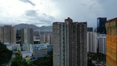 Hong Kong - 14 Temmuz 2024 Kwun Tong 'da Tsui Ping Malikanesi 