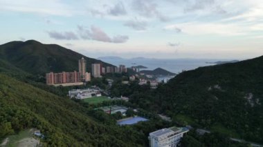 WONG NAI CHUNG GAP, 13 Temmuz 2024 'teki lüks apartman kuleleri.