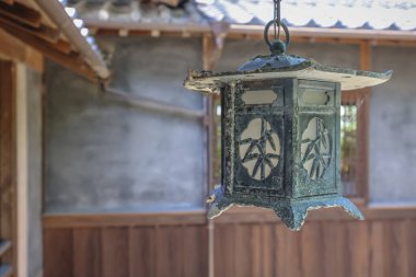 17 Mayıs 2024 Klasik Japon döküm Demir Pagoda Bahçe Lambası