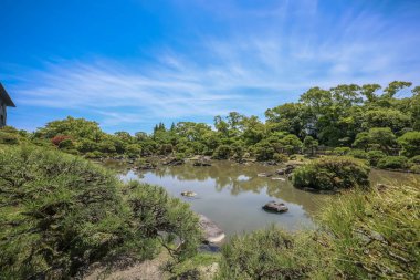 May 17 2024 the zen garden at Yanagawa Ohana, japan clipart