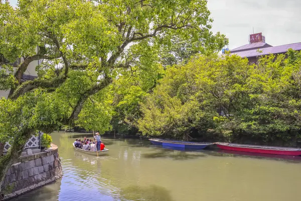 stock image May 17 2024 the cityscape of the Yanagawa, fukuoka prefecture, japan