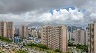 Kwun Tong HK, 20 Temmuz 2024 Sau Mau Ping kwun Tong, Hong Kong