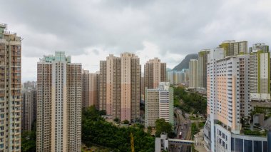 Kwun Tong HK, 20 Temmuz 2024 Sau Mau Ping kwun Tong, Hong Kong