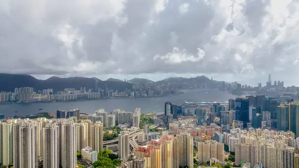 stock image HK, July 20 2024 City scape in Kwun tong Kowloon, Hong Kong