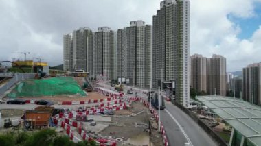 Hong Kong - 20 Temmuz 2024: Anderson Yolu 'nda Gündüz Görünümü