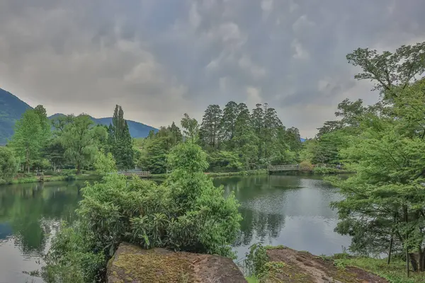 stock image May 15 2024 Yufuin Residence Area, A Glimpse into Nagasaki' Countryside Living