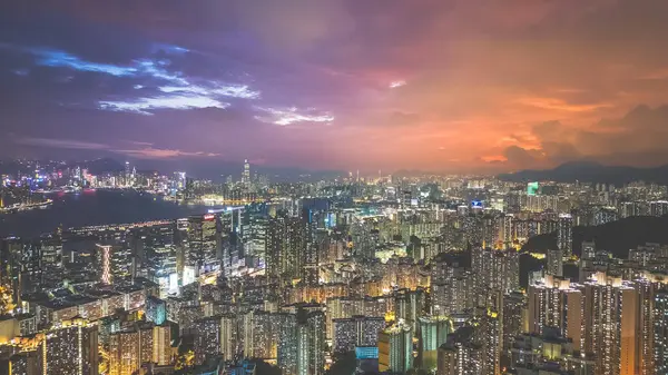 stock image kwun tong district, architecture public housing estate at Sau Mau Ping July 24 2024