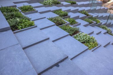 Kowloon, 3 Ağustos 2024 Kare Piramitler Bahçesi